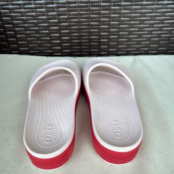 CROCS Women's Crocs crick and slides platform light pink - Picture 10 of 10